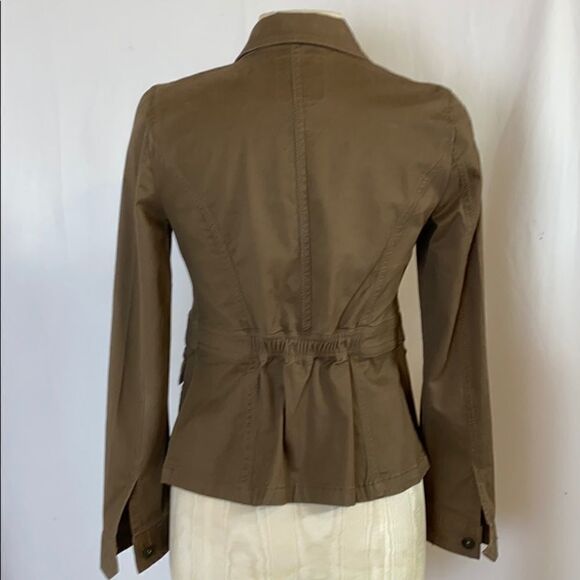 Guess Brown Denim Jean Utility Jacket with Pockets Size S - Picture 8 of 13